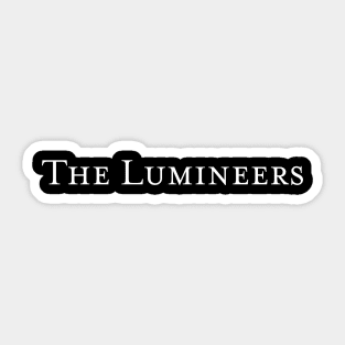The Lumineers Sticker